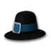 Синяя шляпа пастора