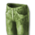 Зелёные рваные штаны