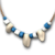 Синее костяное ожерелье